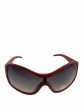 Dolce & Gabbana Red Wraparound Sunglasses Hot on Sale