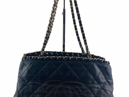 Chanel “Chain Me Tote” Quilted Calfskin Leather Shoulder Bag For Cheap