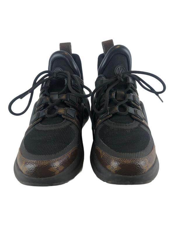 Louis Vuitton Black and Monogram  Arc Lite  Trainers - UK 2.5 - As seen on Instagram 04 04 21 Online Sale