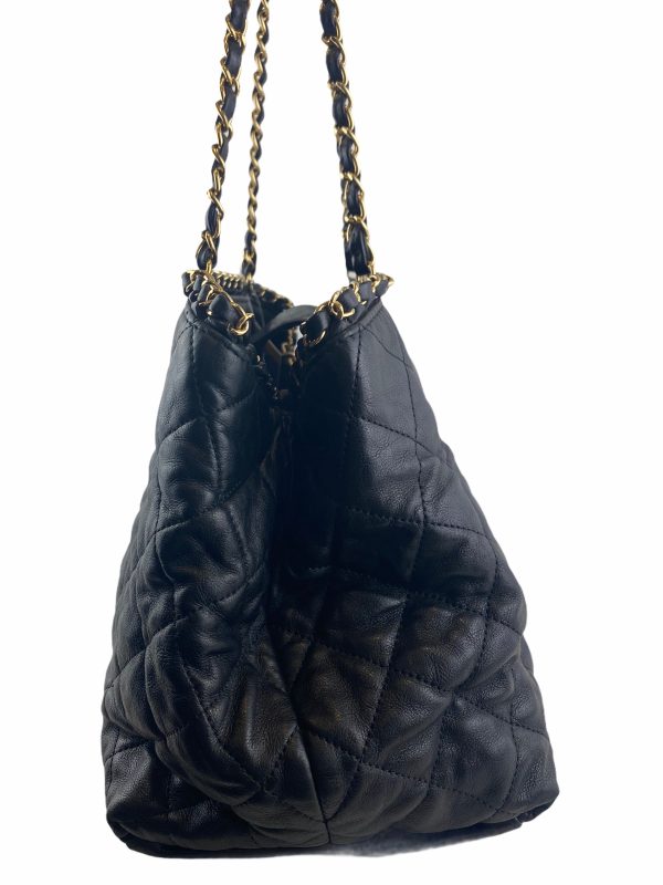 Chanel “Chain Me Tote” Quilted Calfskin Leather Shoulder Bag For Cheap