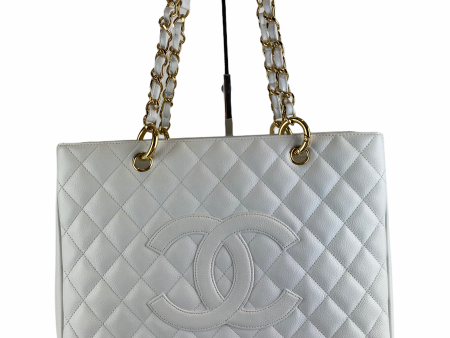 Chanel White Caviar Leather  GST  - As seen on instagram 10 03 21 Online