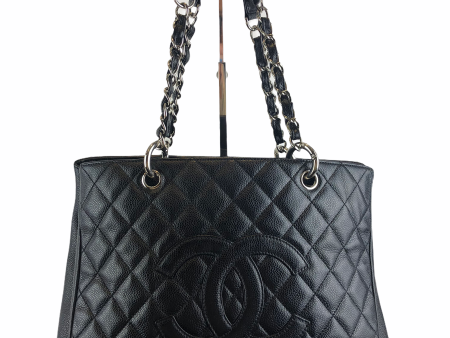 Chanel Black Caviar Leather GST- As seen on Instagram 07 04 21 Hot on Sale